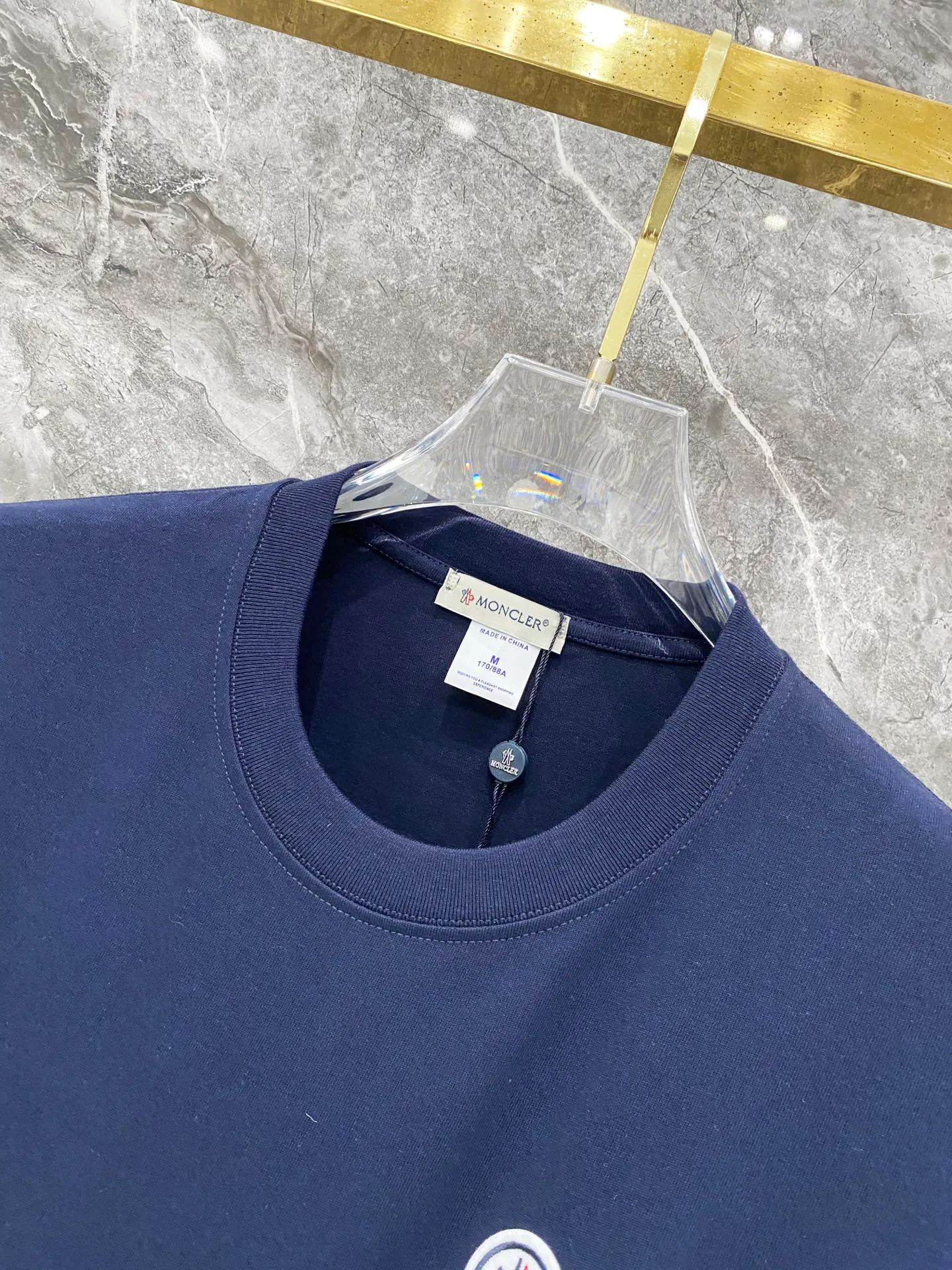 Moncler/ ，300 ，Classic logo ， Quality Original ， ， ， Premium 。 ！ :Black White，Royal Blue Sizes: S-XXL :300g